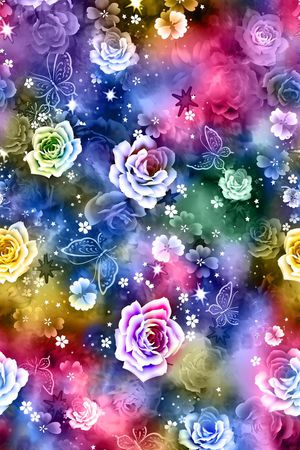 彩色印花华亿平台图片