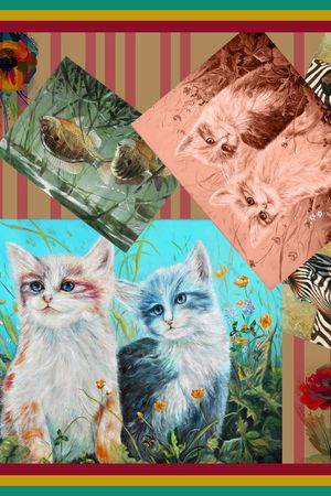 方巾印花华亿平台图片