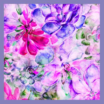 236305-手绘晕染水墨风绚丽方巾