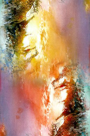 风景印花华亿平台图片