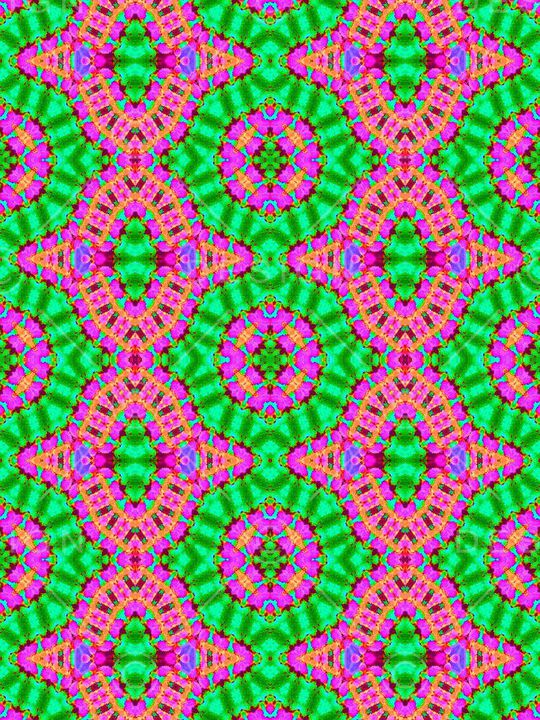 镜像 对称 抽象 几何印花华亿平台图片