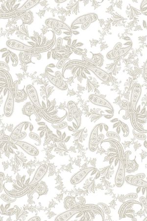 欧式 佩斯利花纹 涡旋纹 腰果花 传统印花印花华亿平台图片