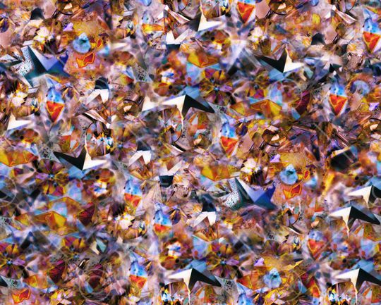 幻彩 水晶 珠宝  形状 几何印花华亿平台图片