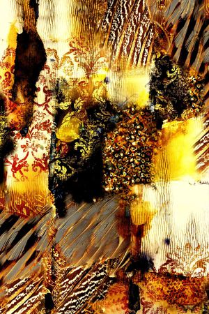 数码 动物纹 羽毛 欧式宫廷 印花华亿平台图片