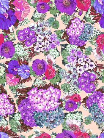 242000-水彩花卉花朵组合