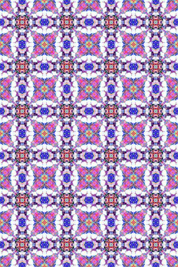 242315-几何抽象格子变幻颜色印花华亿平台