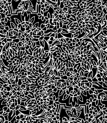 242527-WT040中国古典传统花纹白描描线