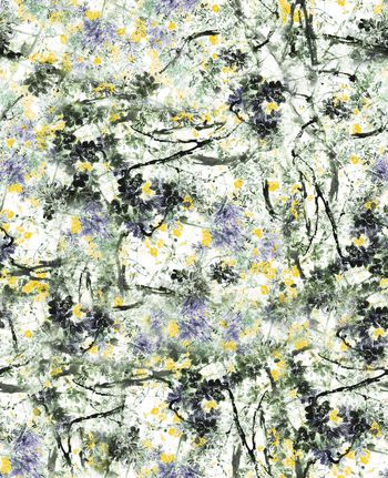 242594-中国风传统水墨梅花写意绽放印花华亿平台