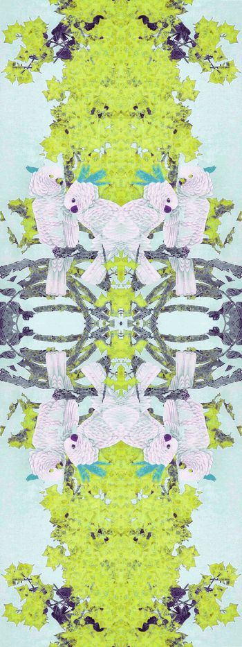 242599-中国传统水彩花鸟华亿平台印花