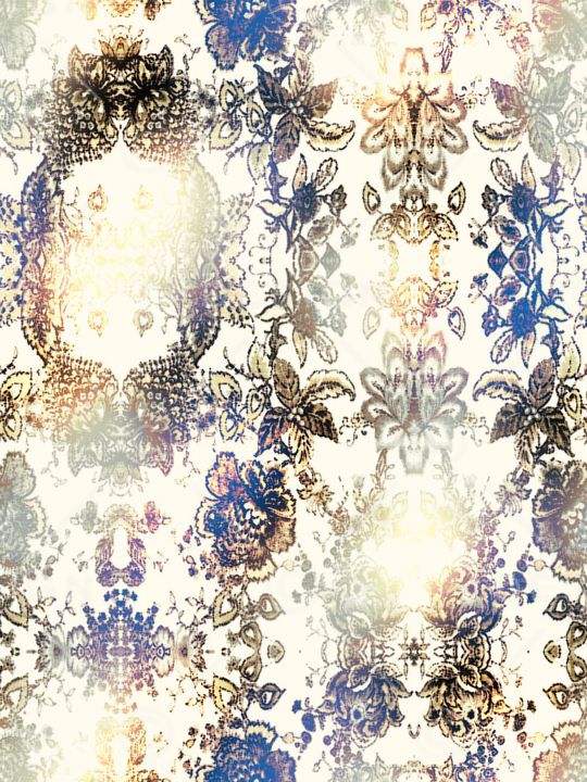 民族风 部落风 宫廷风  墙纸 墙艺 素雅 高贵 典雅印花华亿平台图片