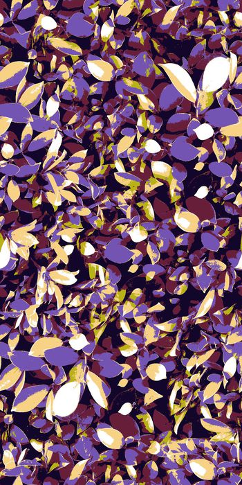 244585-抽象叶子花瓣清新乱花倒插印花华亿平台