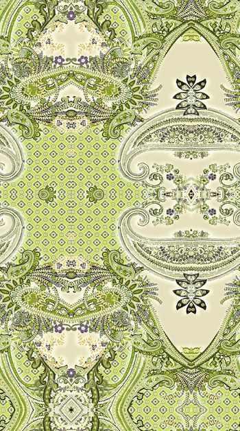 244707-佩斯利腰果民族部落风