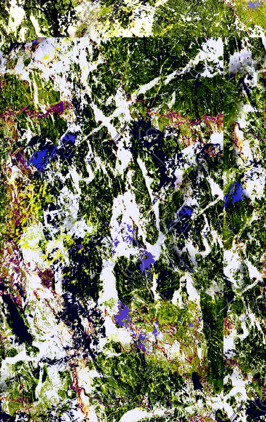 数码 多彩 底纹 抽象 肌理 绿色印花华亿平台图片