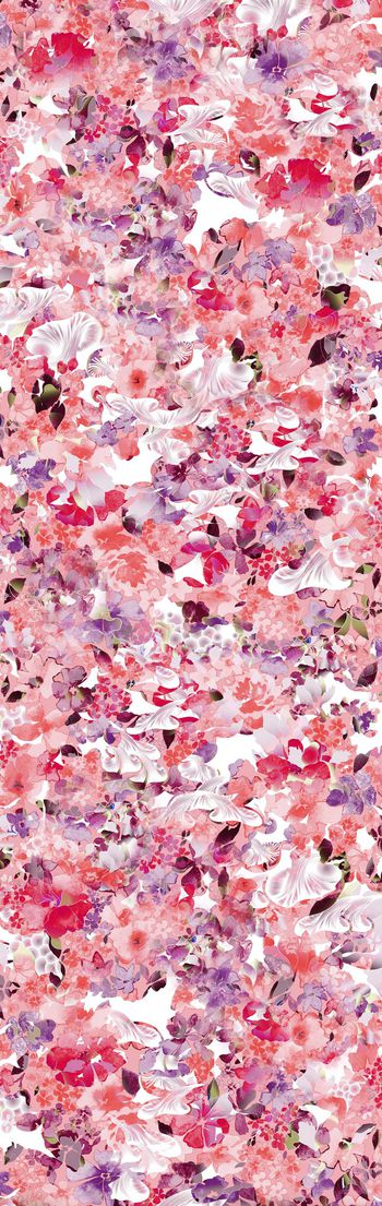 245731-清新碎花水彩绘画效果长巾