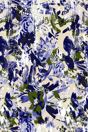 斑驳印花华亿平台图片