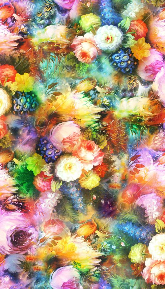 服装 花卉 花朵 鲜花 梦幻印花华亿平台图片