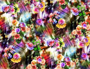 247489-数码多彩花朵