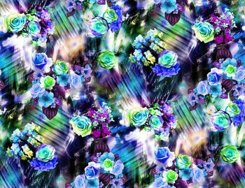 247492-数码多彩花朵