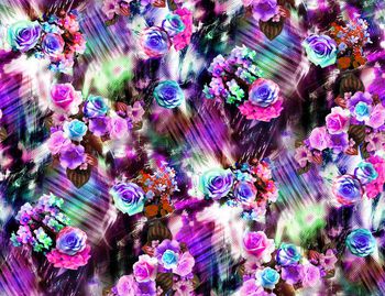 247493-数码多彩花朵