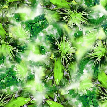 247500-数码抽象油画花朵