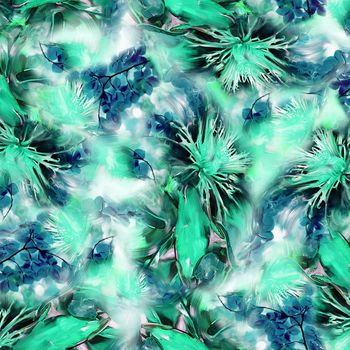 247501-数码抽象油画花朵