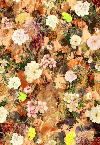 247545-多彩花卉花朵组合