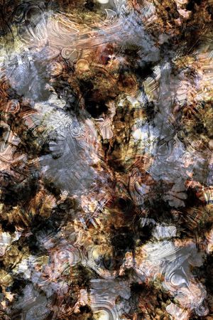 抽象 水墨 水彩 效果 勾画  素描印花华亿平台图片