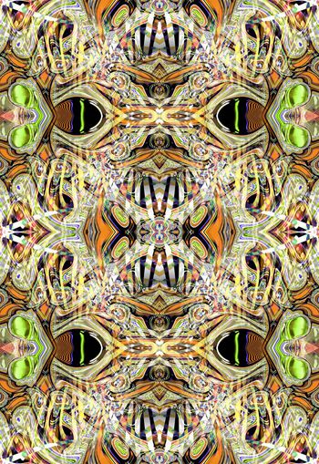 249145-抽象对称民族风格