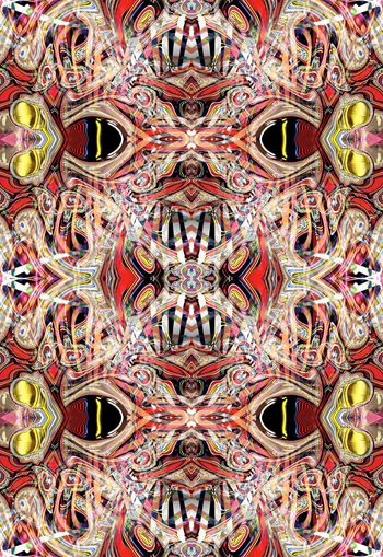 249146-抽象对称民族风格