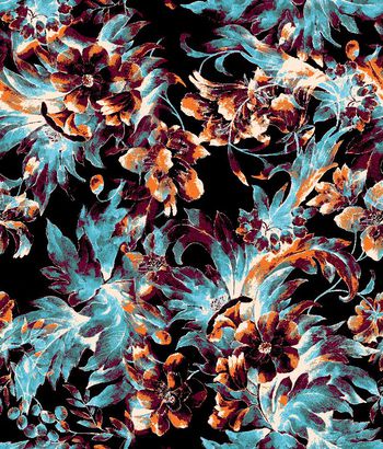 249160-神秘冬季花卉印花华亿平台