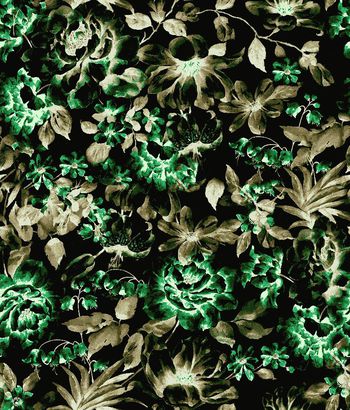 249203-WT068中国风彩色水墨点印花华亿平台