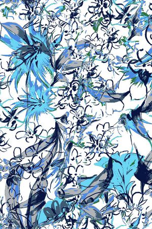 抽象印花华亿平台图片