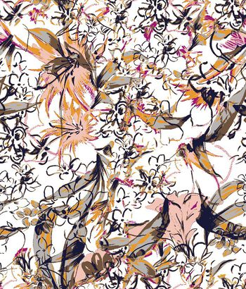 249212-清新碎花水彩绘画华亿平台