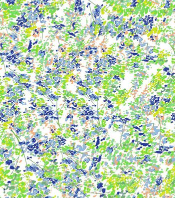 249262-WT074B水彩笔触碎花散点抽象树