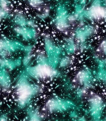 249318-神秘变幻星空太空印花华亿平台