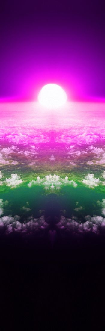 249319-WT079神秘变幻星空太空云海对称