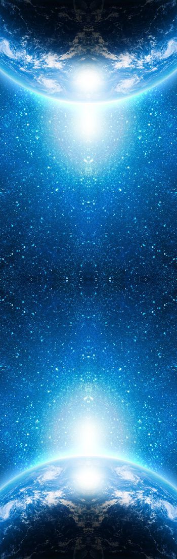 249324-神秘变幻星空太空对称印花华亿平台