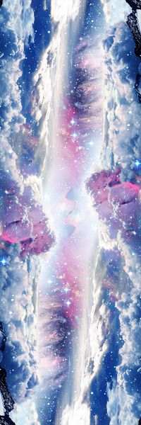 神秘 变幻 星空 太空 云海 印花 长巾 印花华亿平台图片