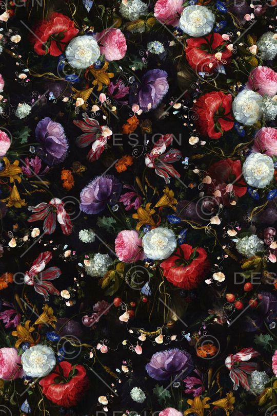 油画 花卉 花朵 鲜花 服装 数码 立体 层次印花华亿平台图片