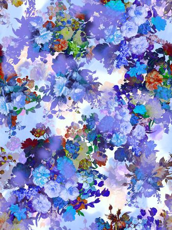 249727-多彩花卉花朵组合