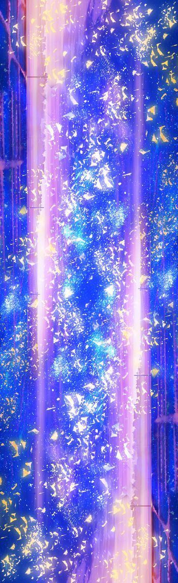 249755-WT084绚丽星河图写实印花长巾