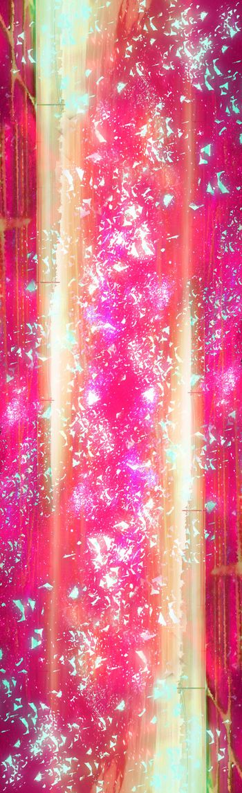 249756-绚丽星河图写实印花长巾