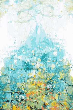 水彩印花华亿平台图片