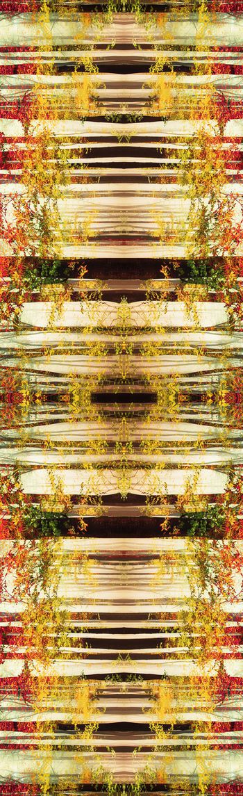 249808-WT088复古条子抽象印花长巾