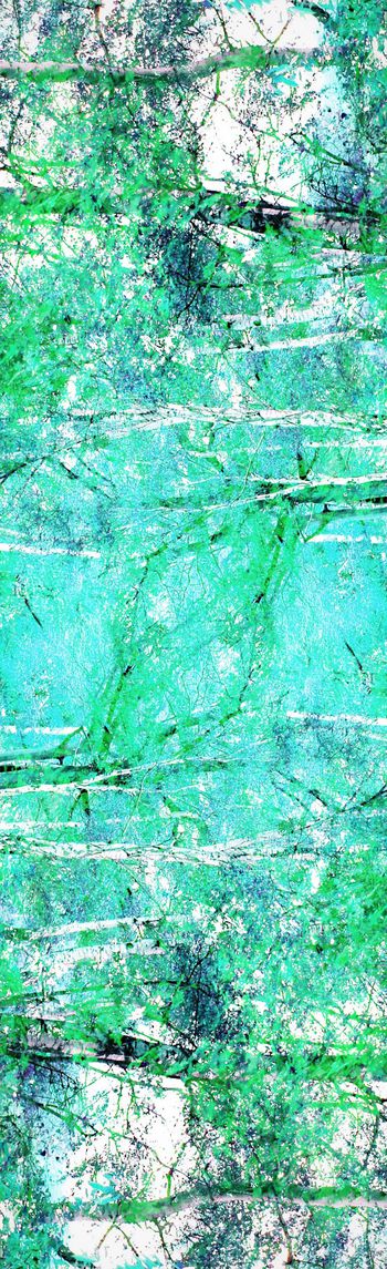 249845-抽象树林水彩印花长巾