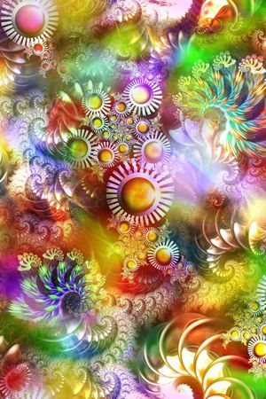 花卉 水果 绚丽 迷人花卉印花华亿平台图片