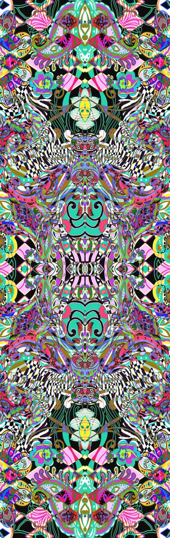 250005-对称定位民族部落风