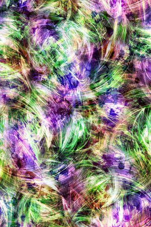 绚丽光线印花华亿平台图片