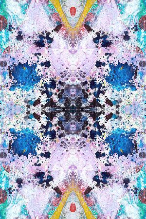 抽象印花华亿平台图片