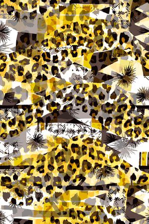 抽象印花华亿平台图片